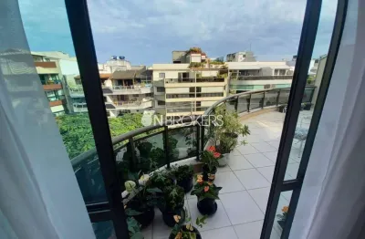 Recreio dos bandeirantes | cobertura 4 quartos, sendo 2 suites