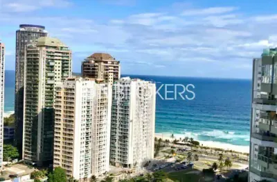 Barra da tijuca | cobertura 4 quartos, sendo 4 suites