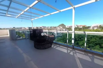 Recreio dos bandeirantes | cobertura 3 quartos, sendo 3 suites