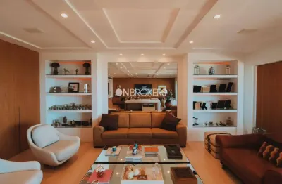 Barra da tijuca | apartamento 5 quartos, sendo 4 suites
