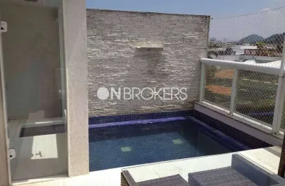 Barra da tijuca | cobertura 4 quartos, sendo 4 suites