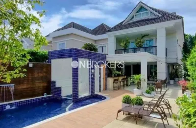 Casa em condomínio fechado com 4 quartos à venda na Rua Dina Sfat, Barra da Tijuca, Rio de Janeiro