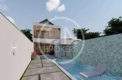 Casa em condomínio fechado à venda na rua augusto camossa saldanha, barra da tijuca, rio de janeiro, 230 m2 por r$ 3.400.000