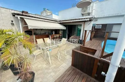 Recreio dos bandeirantes | cobertura 4 quartos, sendo 3 suites