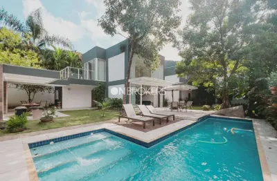 Casa em condomínio fechado com 4 quartos à venda na Estrada da Barra da Tijuca, Itanhangá, Rio de Janeiro