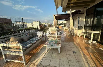 Recreio dos bandeirantes | cobertura 3 quartos, sendo 2 suites