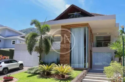 Casa em condomínio fechado com 5 quartos à venda na Estrada da Barra da Tijuca, Itanhangá, Rio de Janeiro