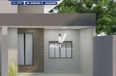 Casa com 3 dormitórios à venda, 73 m² por r$ 320.000,00 - jardim aurora - sarandi/pr