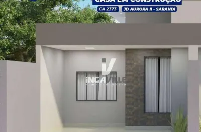 Oportunidade: casas geminadas (nova) c/ suíte a venda em sarandi - jd. aurora ii