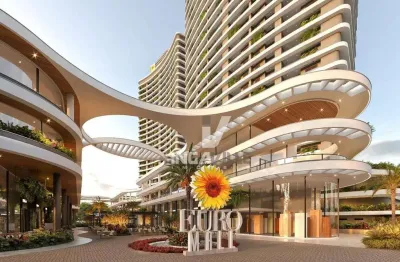 Apartamento com 2 dormitórios à venda, 49 m² - eurogarden - maringá/pr