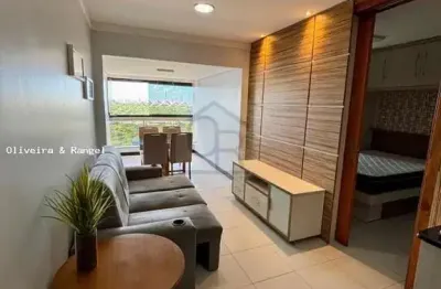 Apartamento 1 quarto para locação em salvador, caminho das árvores, 1 dormitório, 1 suíte, 1 banheiro, 2 vagas
