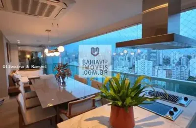 Apartamento 4 quartos para venda em salvador, ondina, 4 dormitórios, 4 suítes, 6 banheiros, 3 vagas