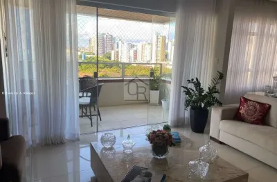 Apartamento 4 quartos para venda em salvador, caminho das árvores, 4 dormitórios, 3 suítes, 5 banheiros, 2 vagas