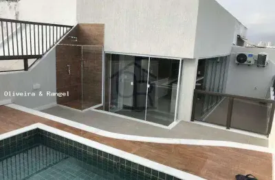 Cobertura para venda em salvador, cidade jardim, 3 dormitórios, 2 suítes, 4 banheiros, 3 vagas