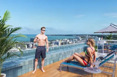 Flat com 1 quarto à venda na Avenida Adolfo Loureiro França, 295, Cabo Branco, João Pessoa