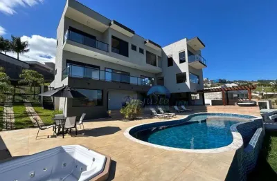 Casa com 5 dormitórios à venda, 550 m² por r$ 6.900.000,00 - zona rural - joanópolis/sp