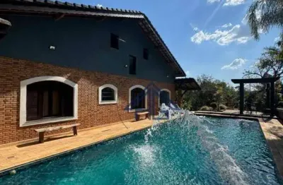 Chácara com 3 dormitórios à venda, 5800 m² por r$ 1.190.000 - jardim estância brasil - atibaia/sp