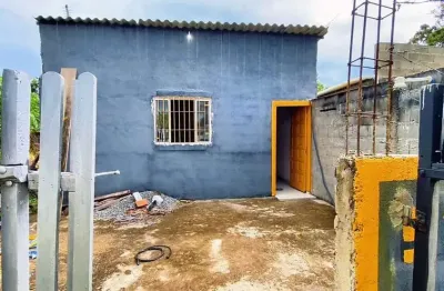 Casa para venda em itanhaém, balneário gaivota, 1 dormitório, 2 vagas