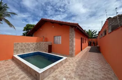 Casa para Venda em Itanhaém, Jardim Regina, 2 dormitórios, 1 banheiro, 1 vaga