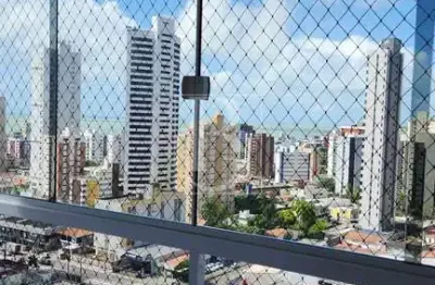Apartamento | 95m2 | 4 quartos | 3 suítes | vista mar | manaíra | joão pessoa pb