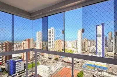 Apartamento | 95m2 | 4 quartos | 3 suítes | vista mar | manaíra | joão pessoa pb