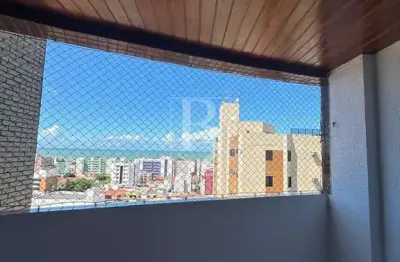 Apartamento 178m2 | 4 suítes | andar alto | vista mar | cabo branco joão pessoa