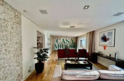 Apartamento com 4 dormitórios à venda, 206 m² por r$ 2.850.000,00 - campo belo - são paulo/sp