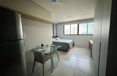 Maravilhoso apartamento studio mobiliado de 25m² em boa viagem