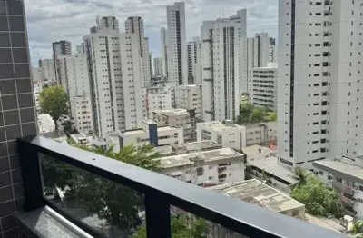 Maravilhoso apartamento de 2 quartos em boa viagem primeira locação