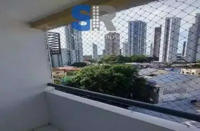 Apartamento amplo com 3 quartos, sendo 1 suíte, 1 social  e  1 reversível  - varanda – rosarinho