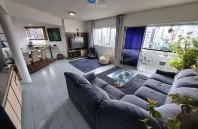 Cobertura duplex mobiliada de 164m² para venda ou locação em boa viagem