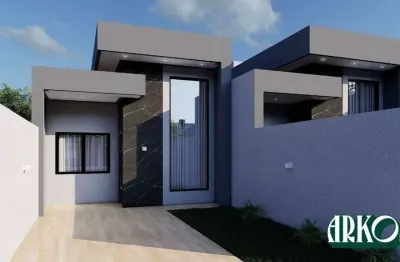 Casa com 2 dormitórios à venda, 64 m² por r$ 450.000,00 - tropical  - cascavel/pr