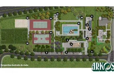 Terreno em condomínio fechado à venda na Avenida Tito Muffato, Esmeralda, Cascavel