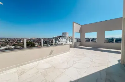 Cobertura linear com 2 quartos e vista panorâmica  à venda no bairro  santa branca | bh
