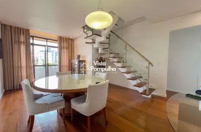 Cobertura duplex 4 quartos com suíte e varanda - dona clara, bh