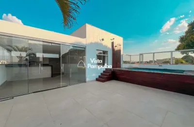 Cobertura à venda, 3 quartos, 1 suíte, 2 vagas, santa rosa - belo horizonte/mg