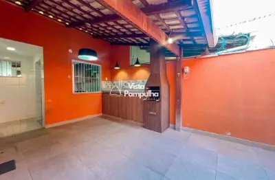 Casa geminada com 2 quartos à venda - bairro santa amélia | belo horizonte/mg