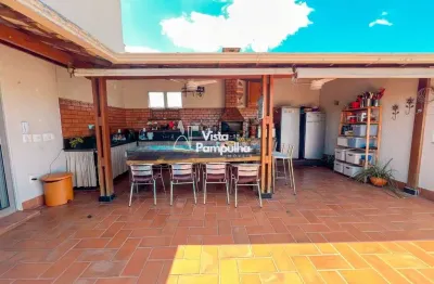 Triplex 300m² no são joão batista - 3 quartos, 2 suítes, área gourmet e 2 vagas