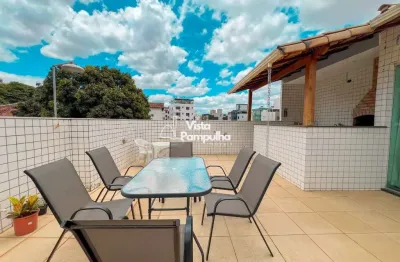 Exclusividade  cobertura 4 quartos, 2 suítes, com área gourmet à venda - bairro dona clara | belo horizonte r$ 980.000,00