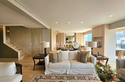 Cobertura com 4 dormitórios à venda, 420 m² por r$ 18.000.000,00 - vila nova conceição - são paulo/sp