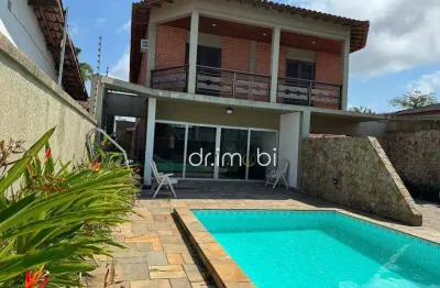 Casa com 3 dormitórios à venda, 286 m² por r$ 1.100.000,00 - jardim virginia - guarujá/sp