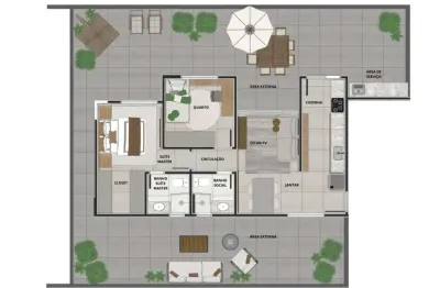 Apartamento 2 quartos para venda em sabará, ana lúcia, 2 dormitórios, 1 suíte, 2 banheiros, 2 vagas