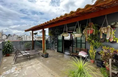 Cobertura para venda em belo horizonte, colégio batista, 2 dormitórios, 1 banheiro, 1 vaga