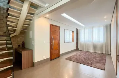 Cobertura para venda em belo horizonte, colégio batista, 4 dormitórios, 1 suíte, 2 banheiros, 2 vagas