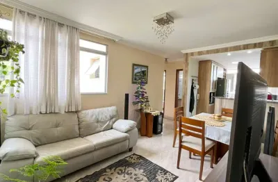 Apartamento 2 quartos para venda em belo horizonte, paquetá, 2 dormitórios, 1 suíte, 2 banheiros, 1 vaga