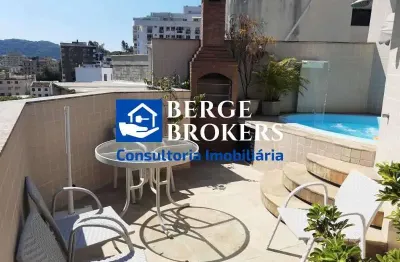 Cobertura com 3 quartos à venda na rua dona delfina, tijuca, rio de janeiro, 231 m2 por r$ 2.150.000