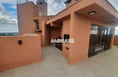 Apartamento na cobertura com 3 dormitórios para alugar, 200 m² por r$ 4.000/mês - edifício manhattan park - bauru/sp