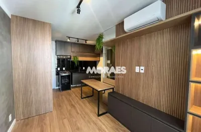 Apartamento perto do shopping com 1 dormitório para alugar, 35 m² por r$ 3.300/mês - fly residence - bauru/sp