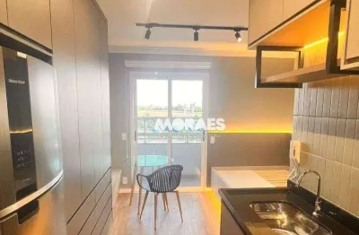 Apartamento mobiliado com 1 quarto para alugar, 25 m² por r$ 2.100/mês - fly residence - bauru/sp