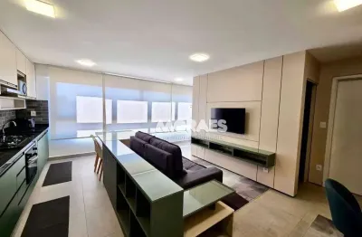 Apartamento com 1 quarto para alugar, 46 m² por r$ 3.300/mês - piemonte - bauru/sp